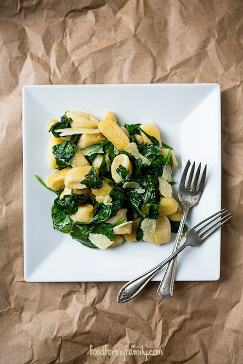 Ricotta Gnocchi #recipe via FoodforMyFamily.com