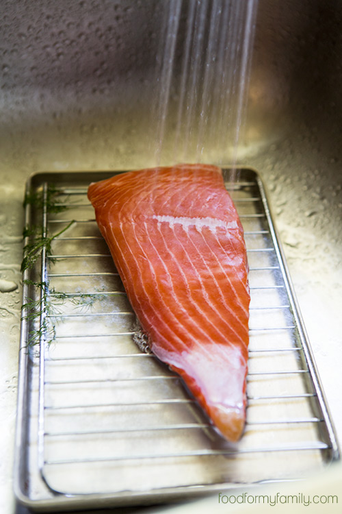 How to Make Gravlax: Salmon Season via FoodforMyFamily.com