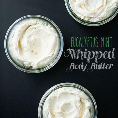 Eucalyptus Mint Whipped Body Butter via FoodforMyFamily.com