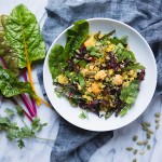Curry Cauliflower Quinoa and Lentil Salad Recipe | FoodforMyFamily.com