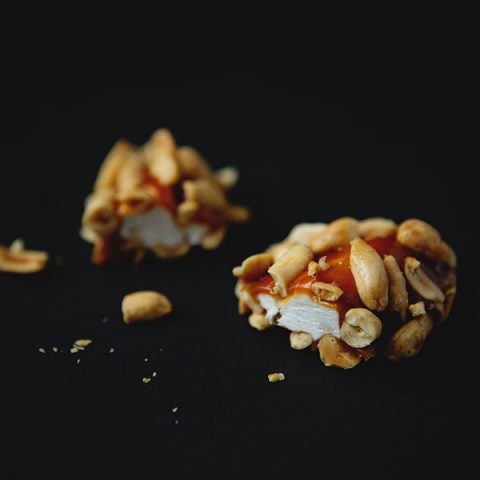 Homemade Salted Nut Rolls with Bourbon Caramel #recipe | FoodforMyFamily.com