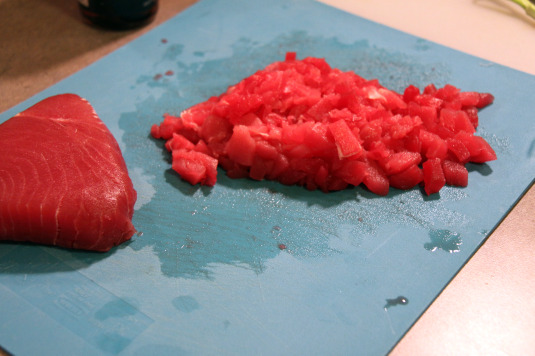 tuna chop