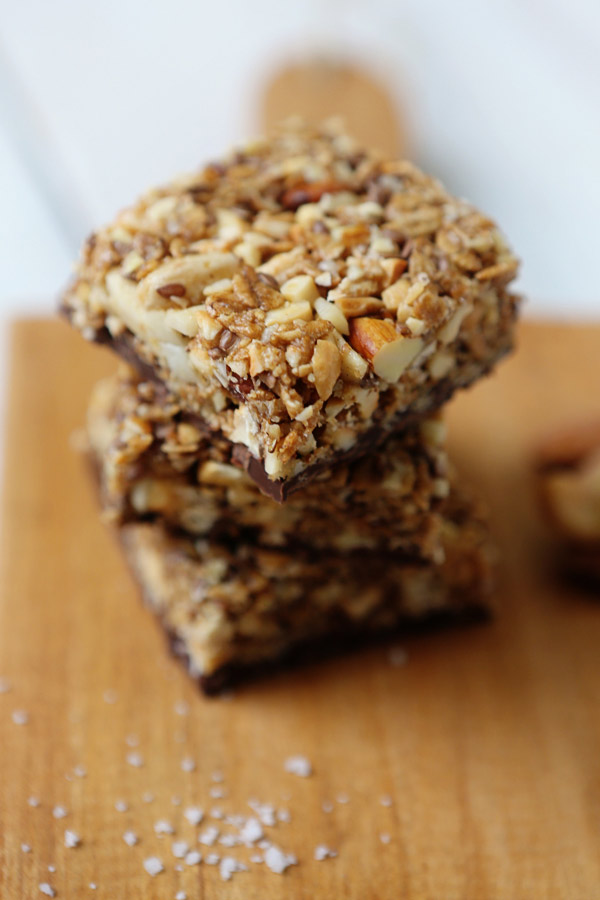 Sweet and Salty Snack Bars via FoodforMyFamily.com