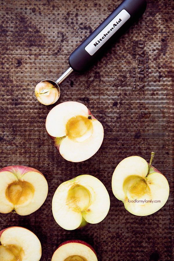 Individual Baked Apple Crisps #Recipe FoodforMyFamily.com