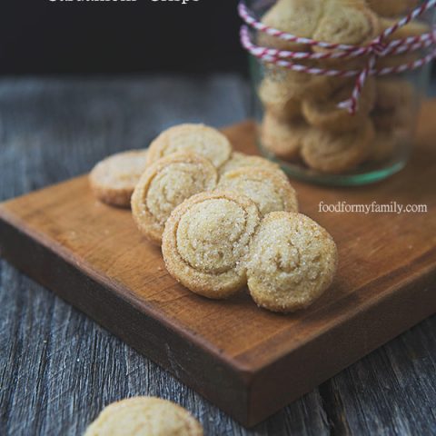 Mascarpone Cardamom Crisps #cookies #recipe via FoodforMyFamily.com
