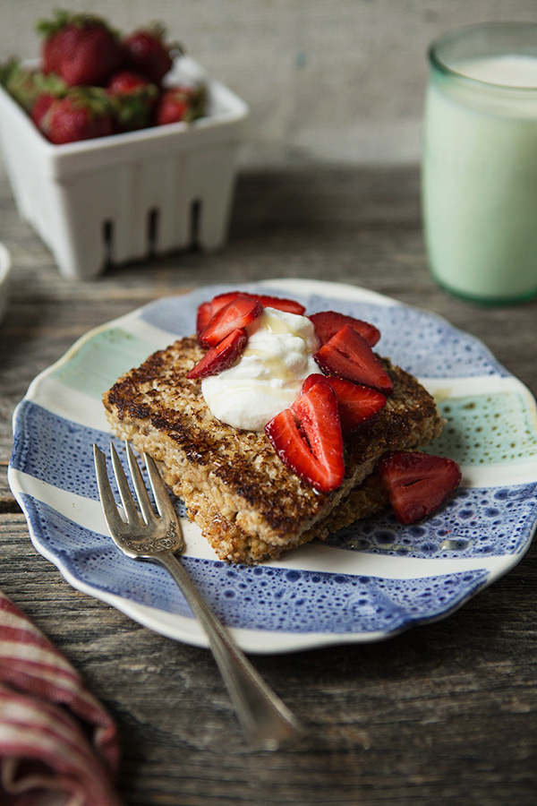 Steel-Cut Oat Griddle Cakes Recipe | FoodforMyFamily.com 