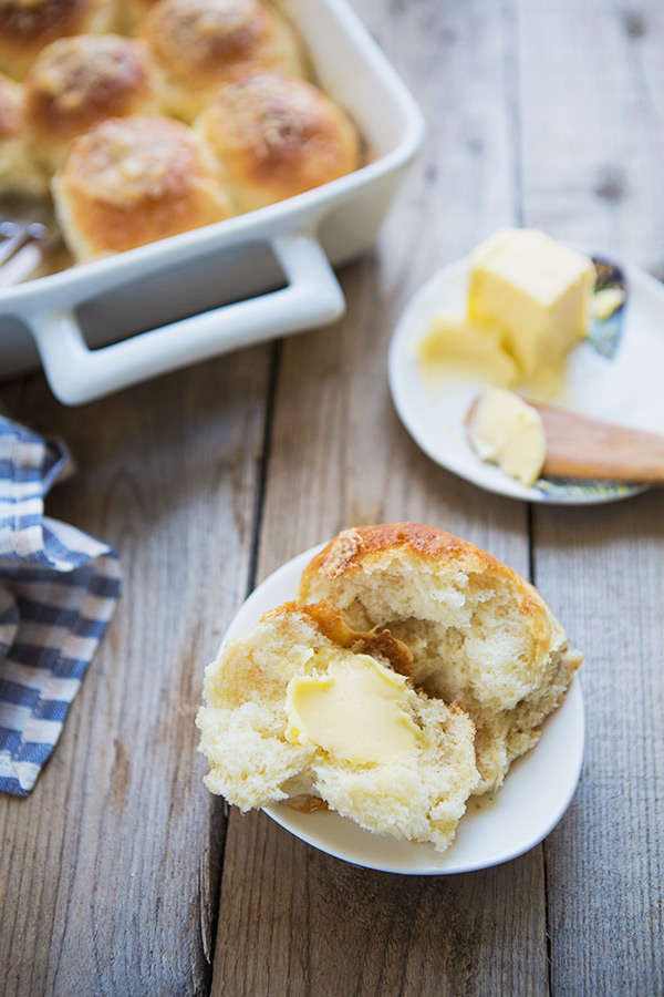 Cheese-Topped Potato Dinner Roll Recipe | FoodforMyFamily.com