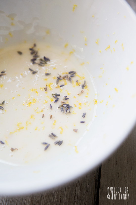Lavender Lemon Sablé Cookie #recipe via FoodforMyFamily.com